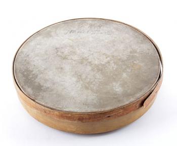 Drum - wood, leather - 1900